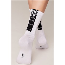 Удлиненные женские носки из хлопка Conte Elegant